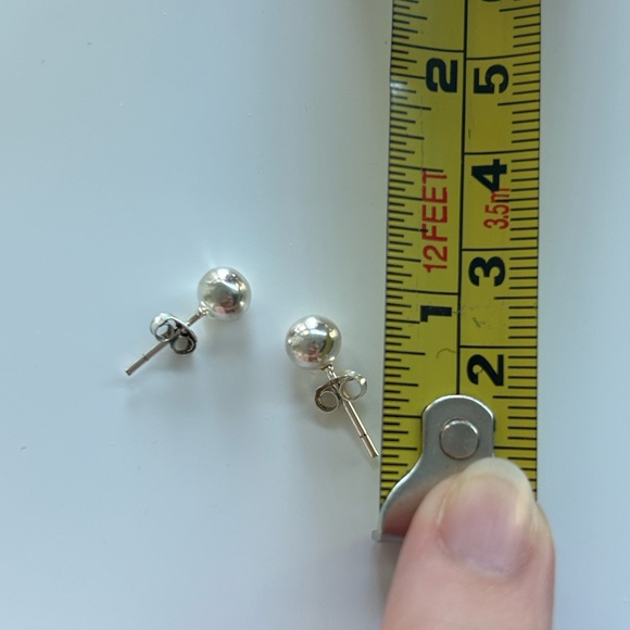 Ball Earrings - Picture 3 of 3